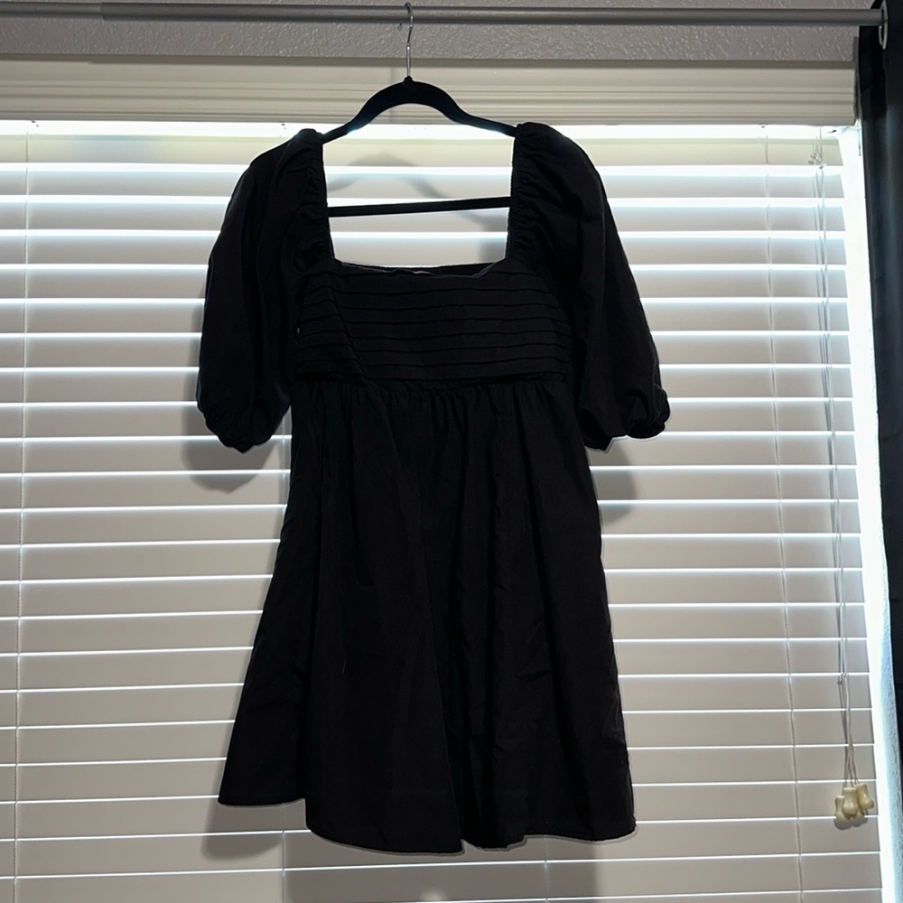 Francesca's Collections Black Mini Dress